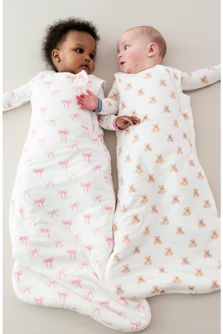 The Original Sleep Bag™ 1.0 TOG Bow Wearable Blanket, Alternate, color, BOWS