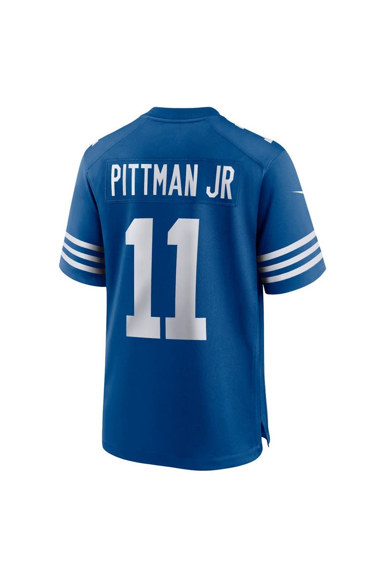 Men's Nike Michael Pittman Jr. Royal Indianapolis Colts Alternate Game Jersey, Alternate, color, Royal