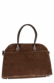 Persaman New York Valeria Suede Bowling Bag