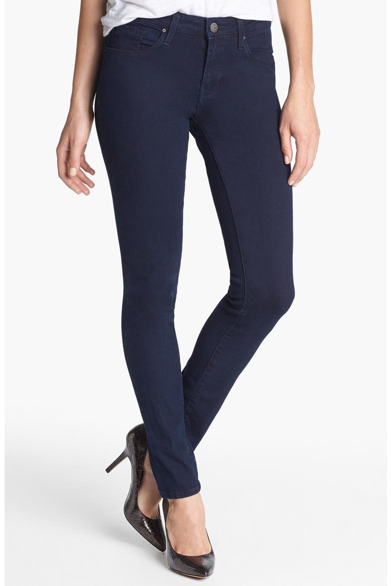 'Alexa' Midrise Skinny Jeans, Main, color, DARK SHANTY