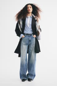 H&M Knee-Length Twill Trench Coat