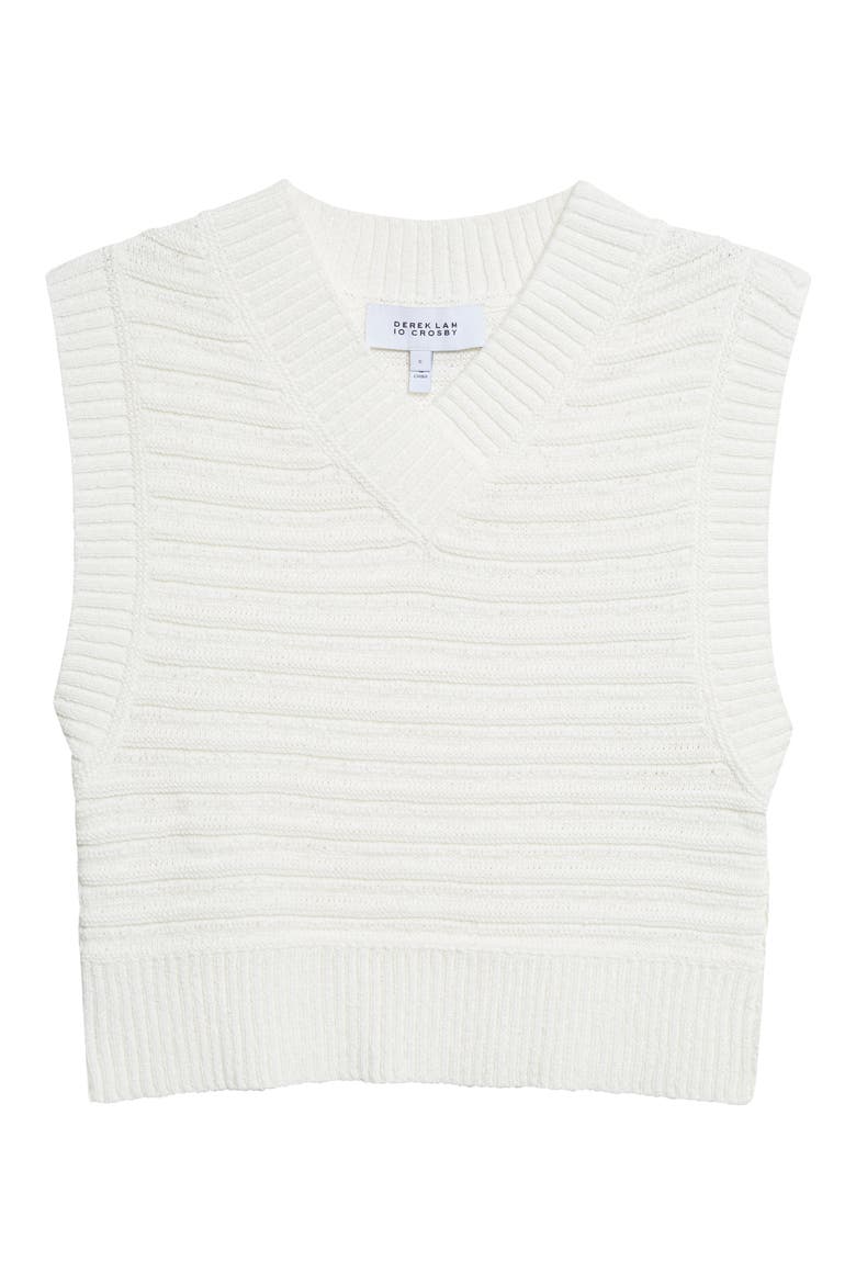 Bryce Sweater Vest, Alternate, color, MARSHMALLOW