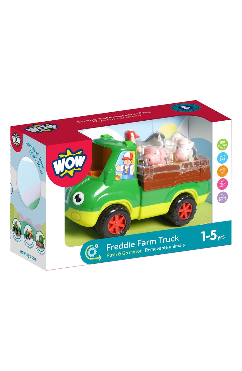 Wow Toys Freddie Farm Truck Toy Set, Alternate, color,