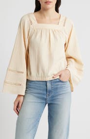 CITY BLUES Bohemian Long Sleeve Top