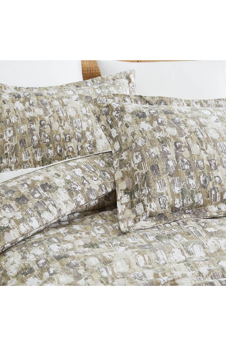 SOUTHSHORE FINE LINENS Rhythm Duvet Cover & Sham Set, Alternate, color, Taupe
