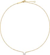 D.LOUISE Oval Solitaire Necklace
