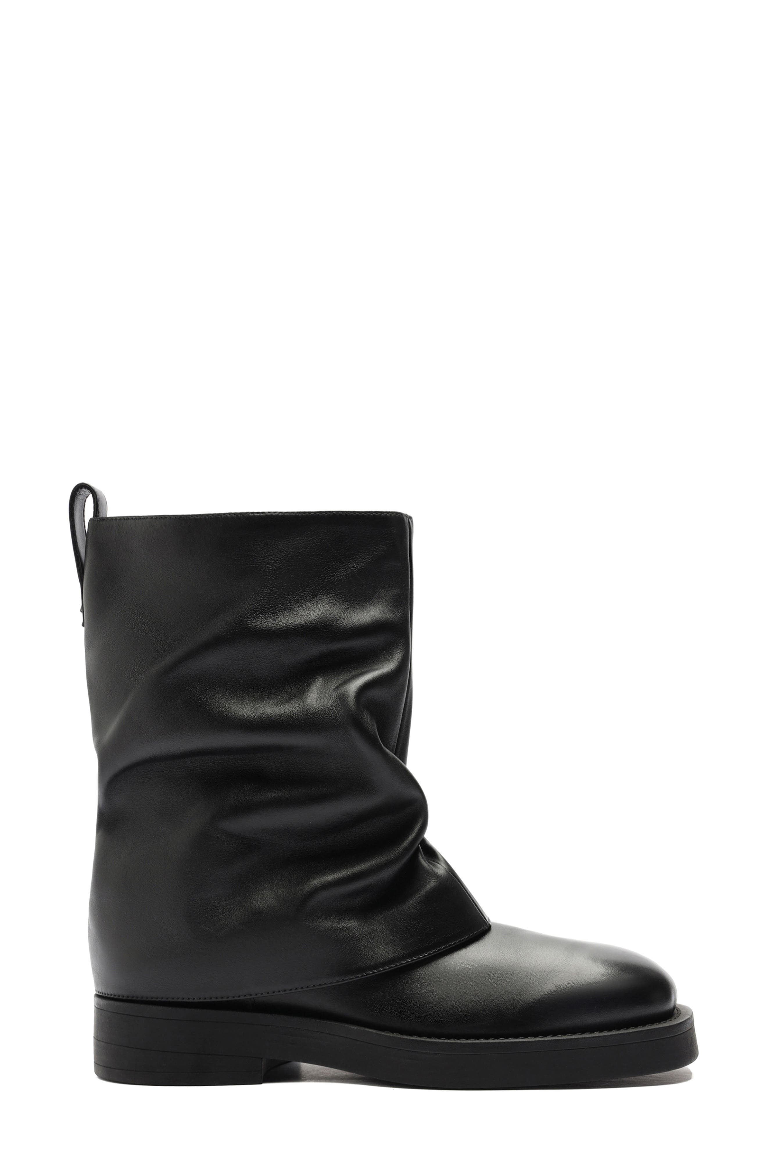 Schutz Keira Cloak Boot, Alternate, color, Black