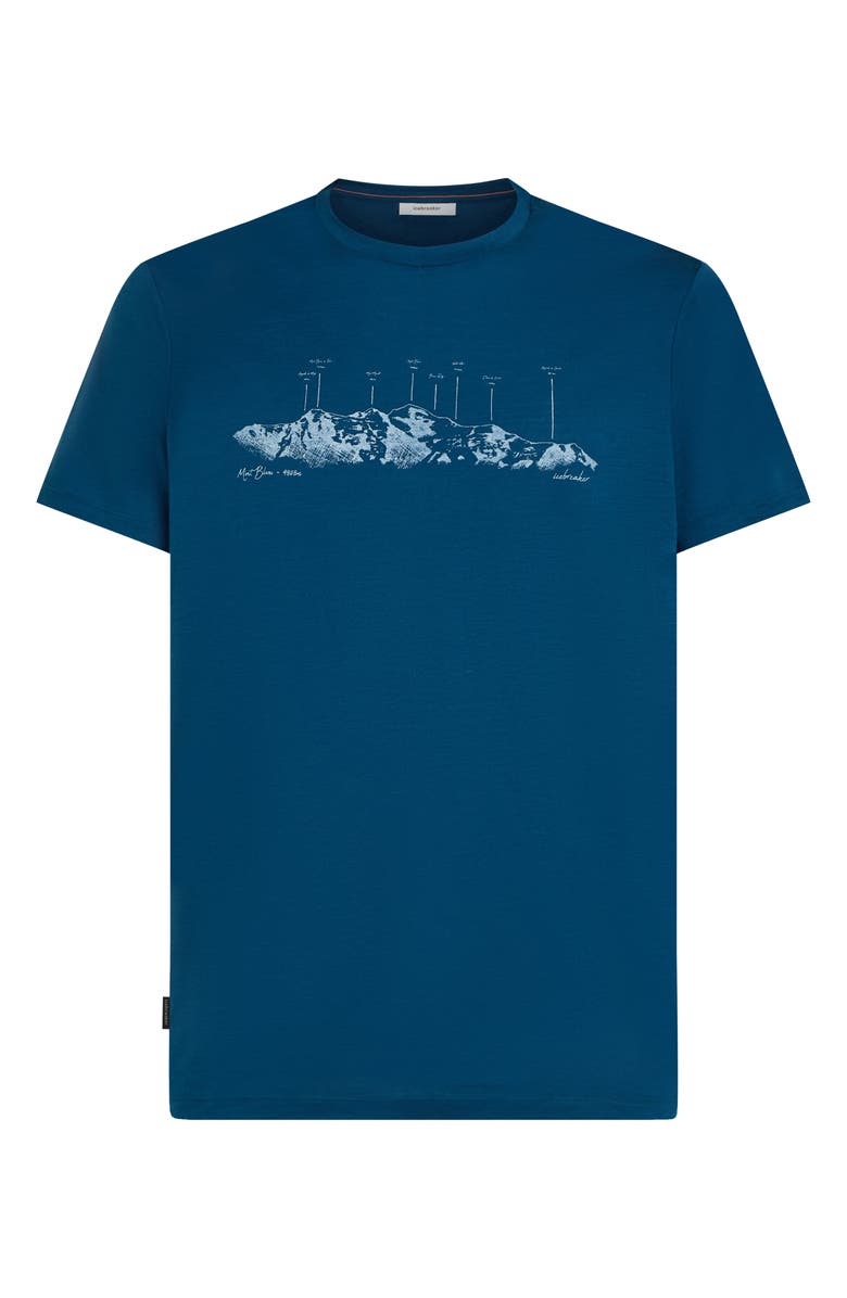 Icebreaker Merino 150 Tech Lite Graphic T-Shirt, Alternate, color, Atlantis