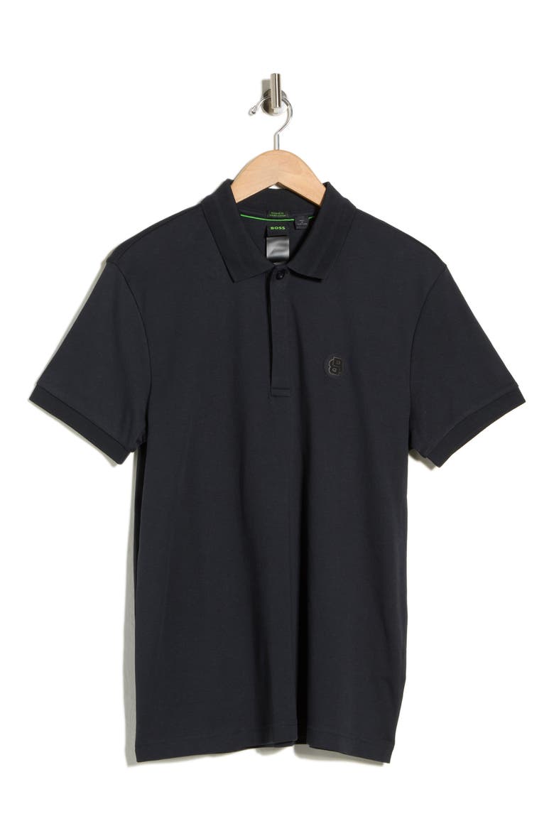 Paddy Short Sleeve Polo, Alternate, color, DARK BLUE