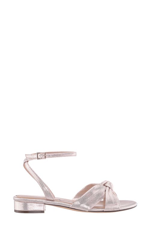 Nina Sulma Ankle Strap Sandal In Platino