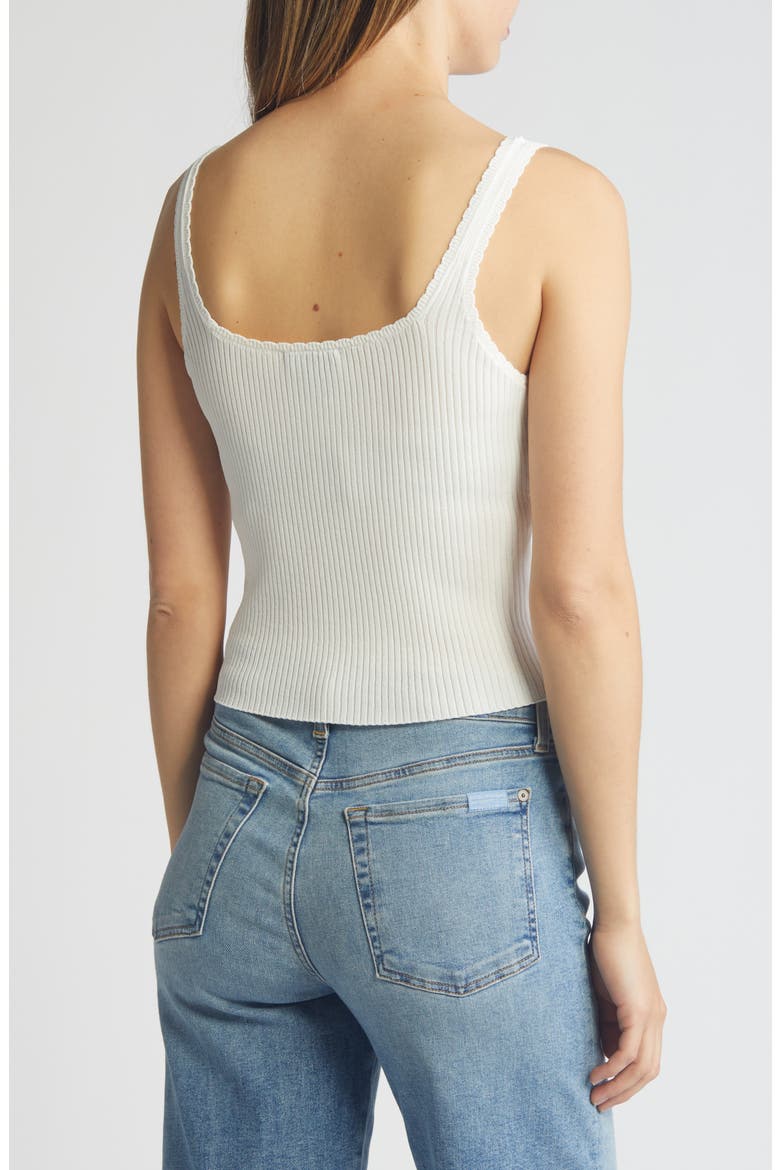 Odile Rib Sweater Tank, Alternate, color, IVORY