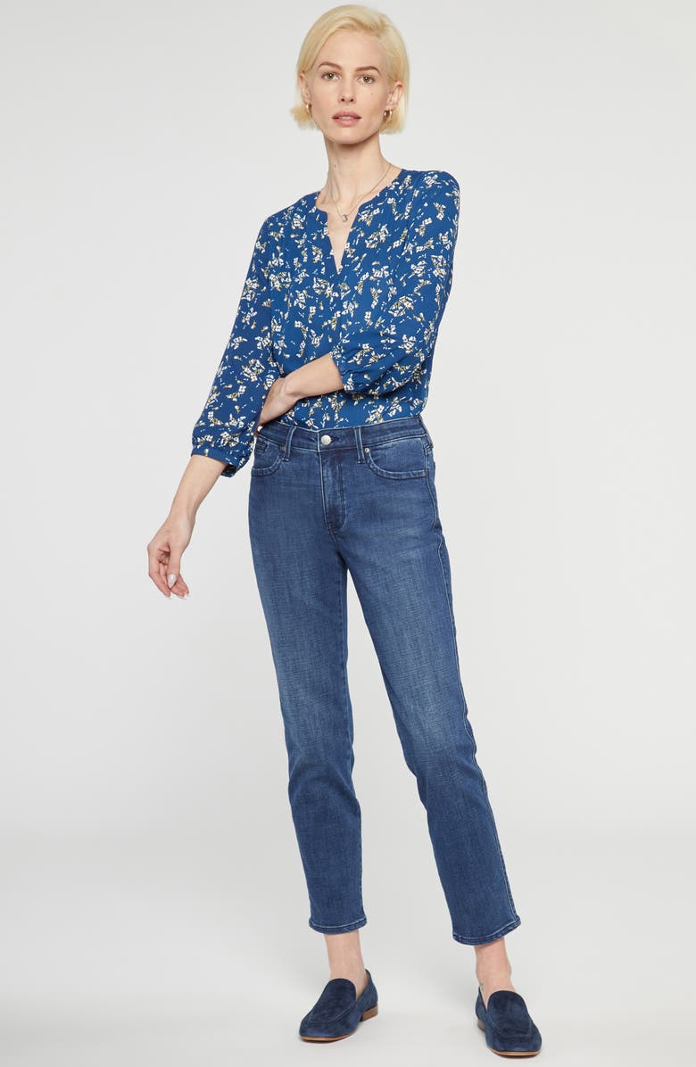 NYDJ Stella High Waist Ankle Tapered Jeans, Alternate, color, Rendezvous