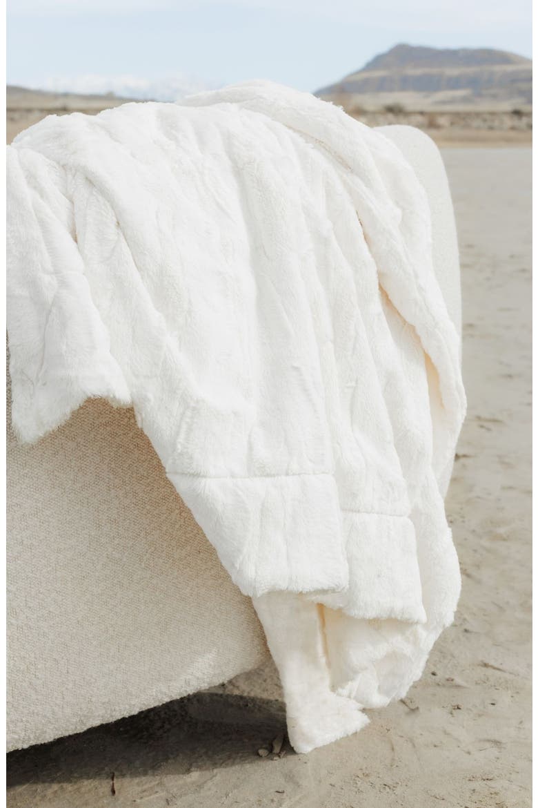 Sorbet Vanilla Blanket, Alternate, color, Cream
