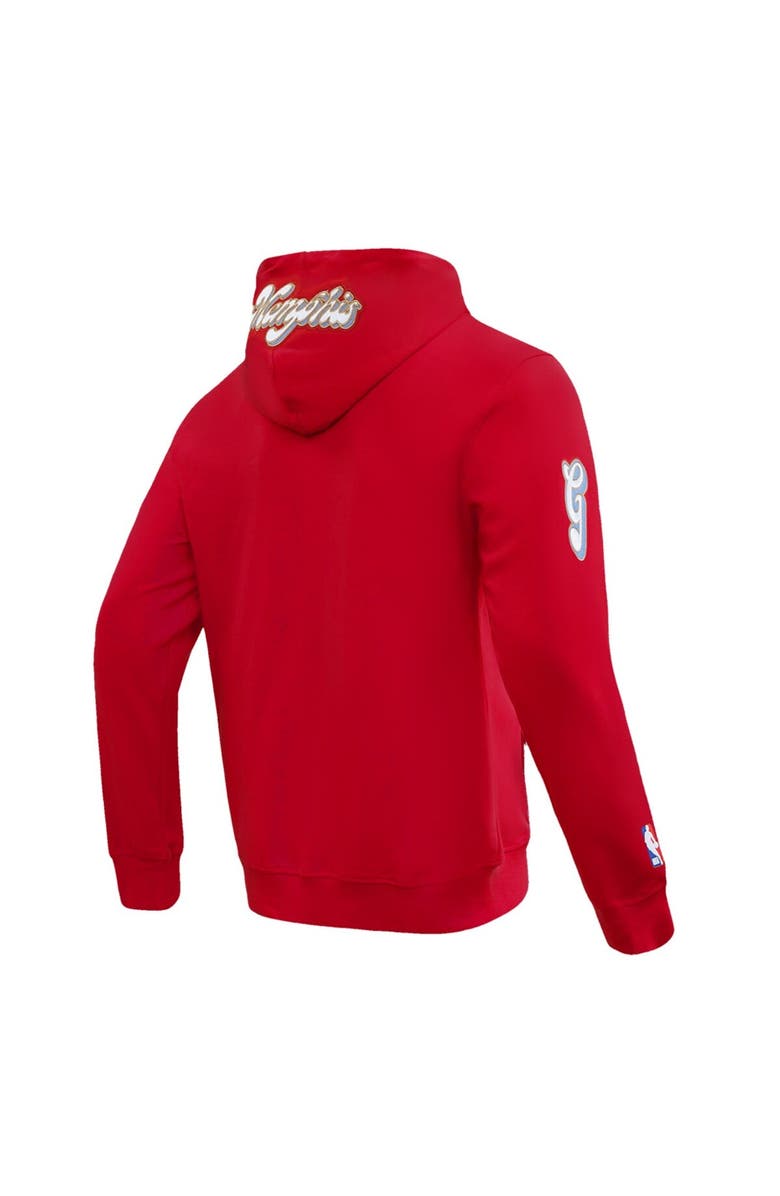 PRO STANDARD Men's Pro Standard Red Memphis Grizzlies 2024/25 City Edition Pullover Hoodie, Alternate, color, 
