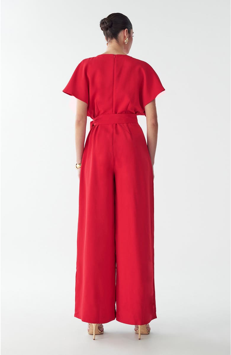 BWLDR Shana Jumpsuit, Alternate, color, Red