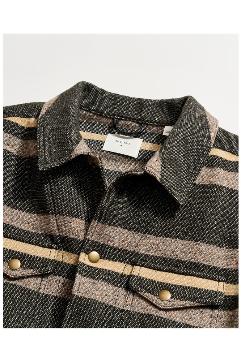 Stripe Woodsman Jacket, Alternate, color, ASPHALT MULTI