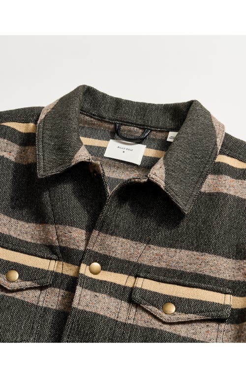 Billy Reid Heirloom Stripe Woodsman Jacket In Multi