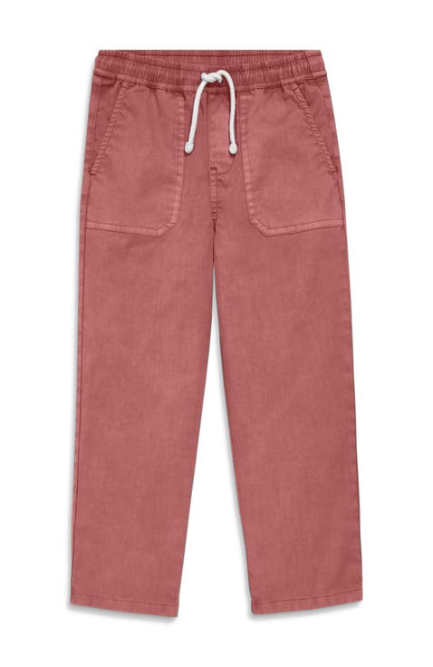 Kids Garment Dyed Stretch Chino Pocket Pant (Toddler, Little Kid, Big Kid)