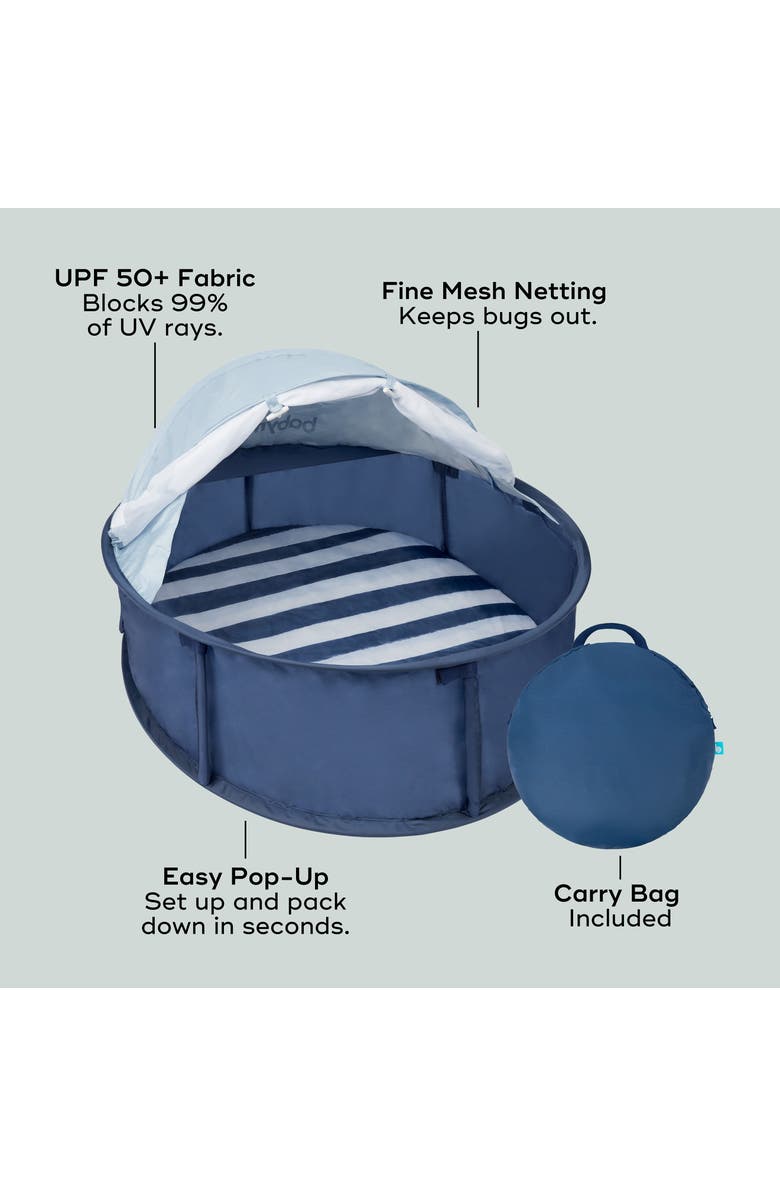 Babymoov Babyni Anti-UV Infant Pop Up Tent, Alternate, color, Marine