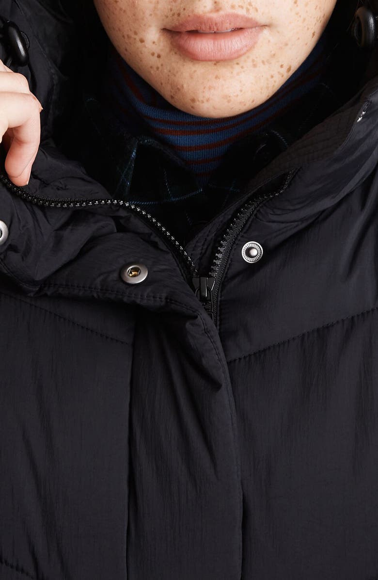 Madewell Quilted Water Resistant Puffer Parka, Alternate, color, 