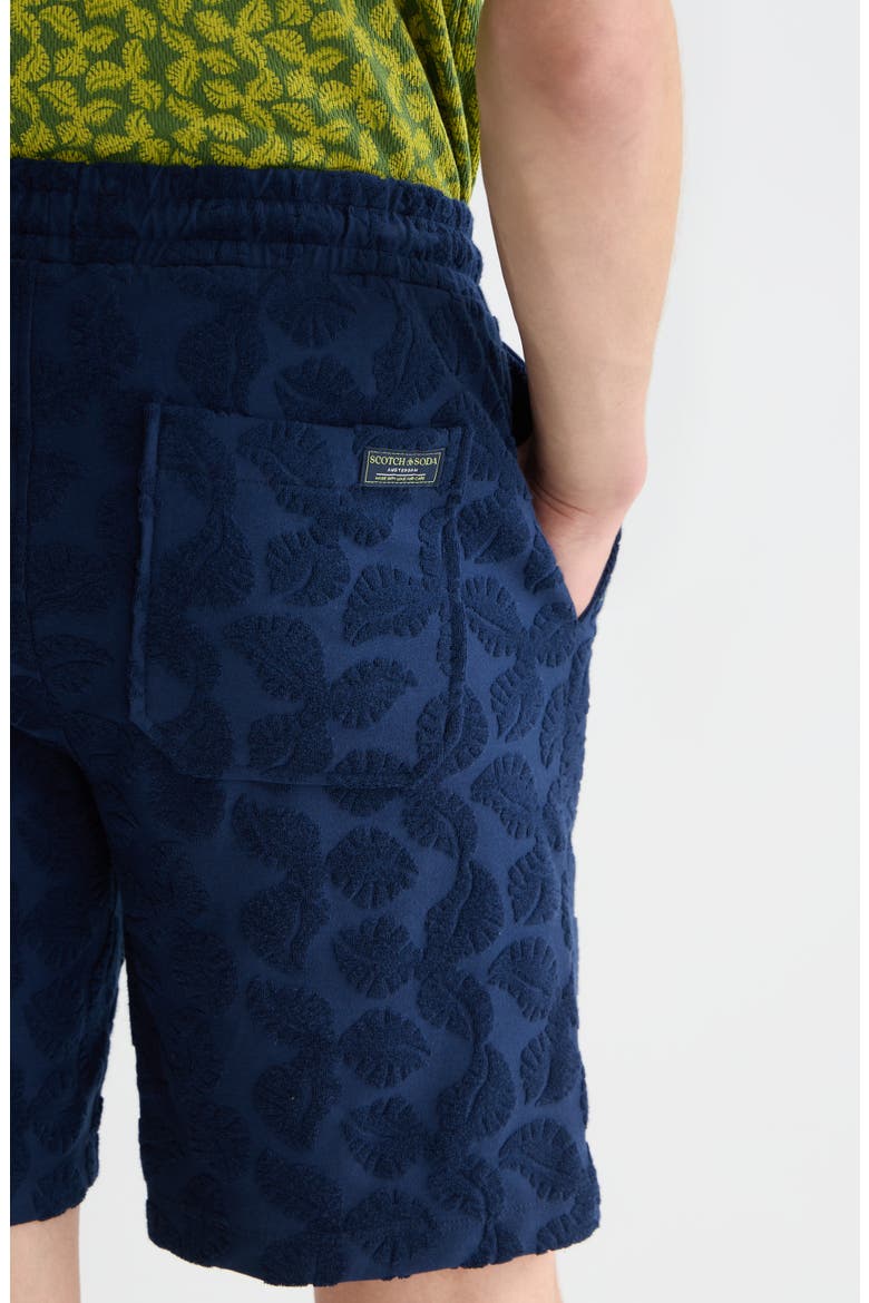 Jacquard Bermuda Shorts, Alternate, color, PAGEANT BLUE