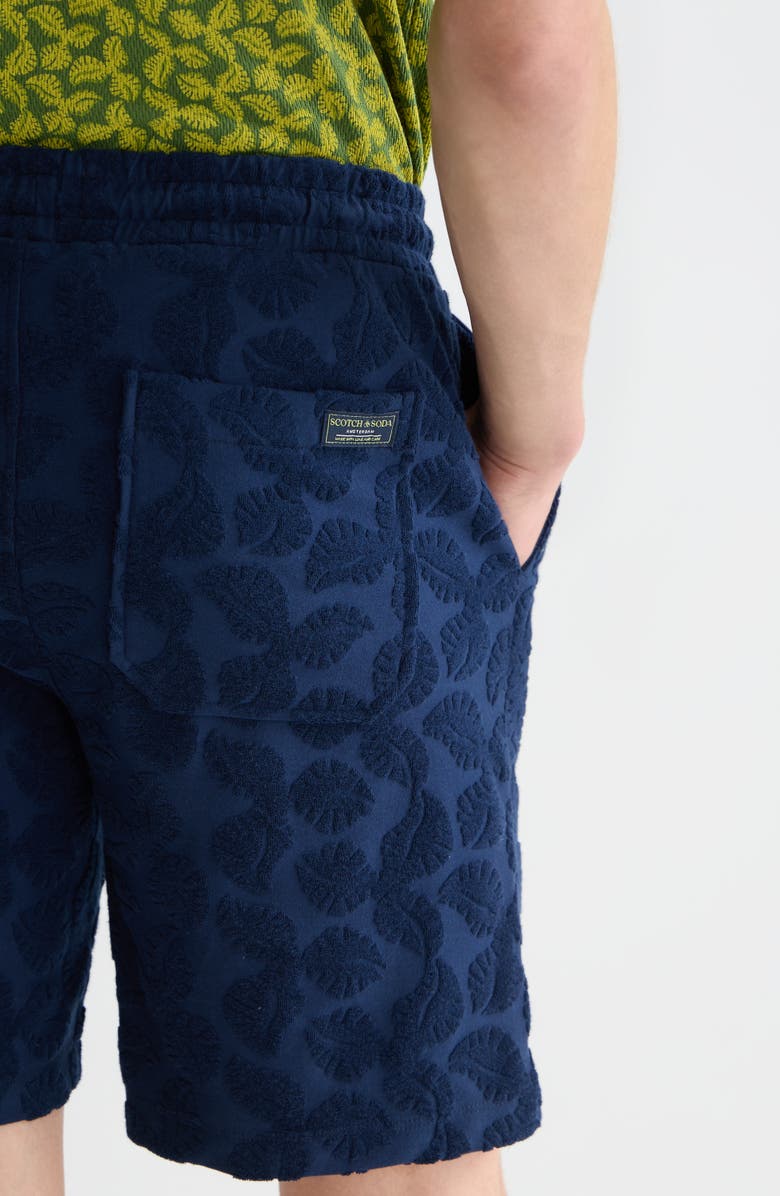 Scotch & Soda Jacquard Bermuda Shorts, Alternate, color, 