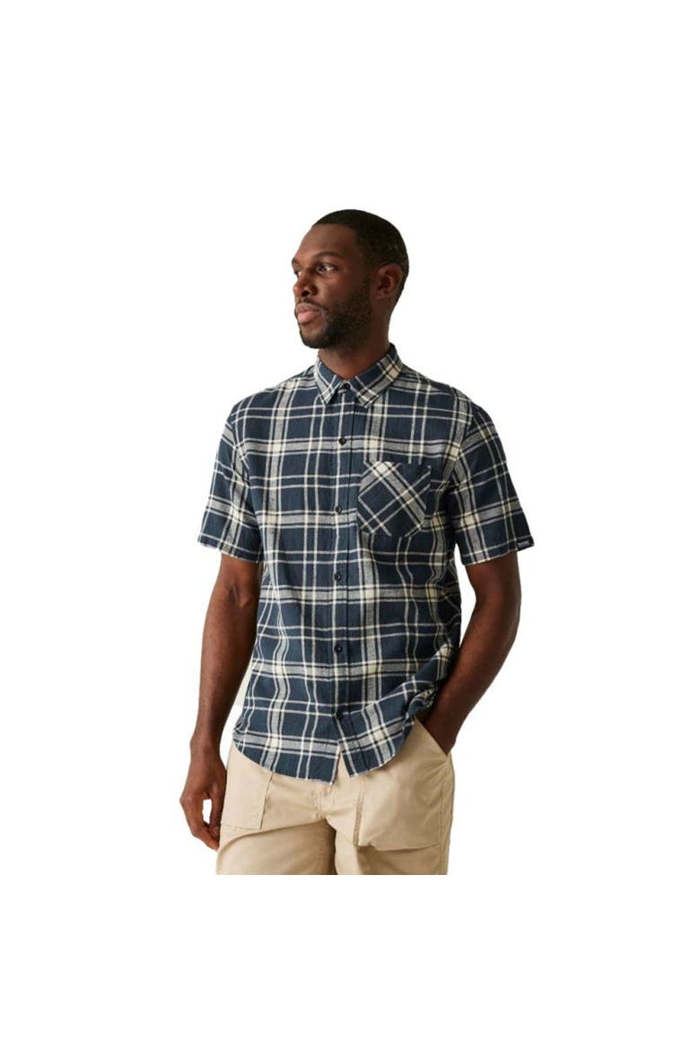 Loran Short-sleeved Shirt, Alternate, color, Navy