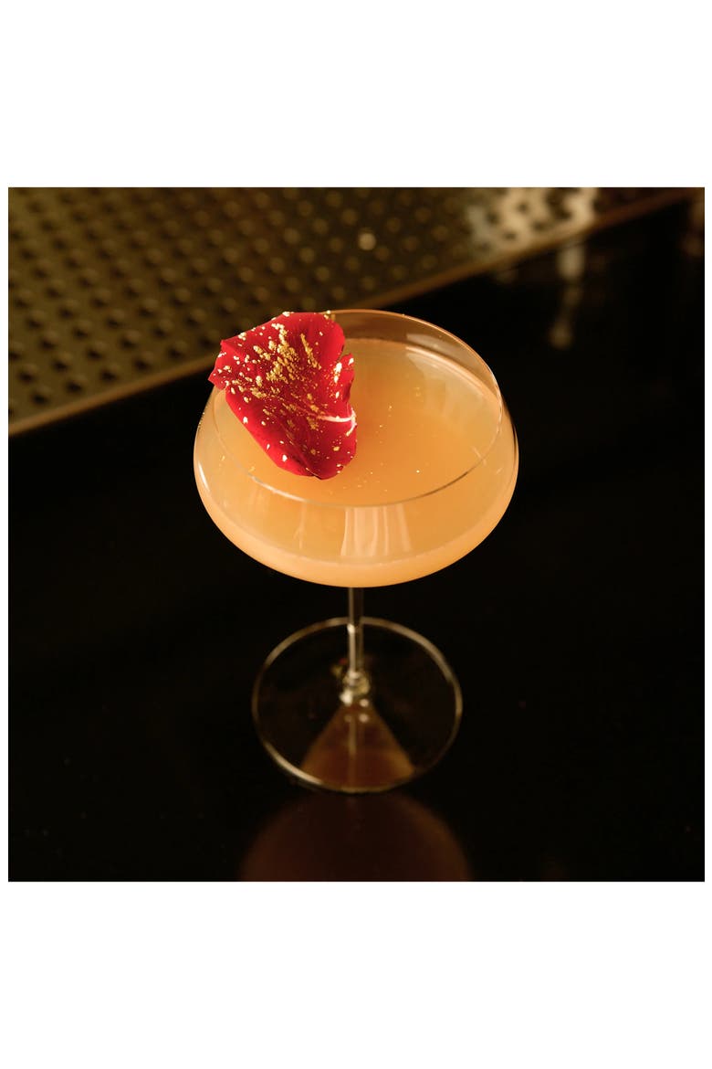 Great Gatsby 10 oz. Cocktail/Dessert Stems, Set of 4, Alternate, color, CLEAR