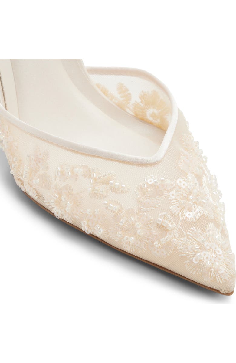 ALDO Carollina Slingback Pointed Toe Pump, Alternate, color, Cream