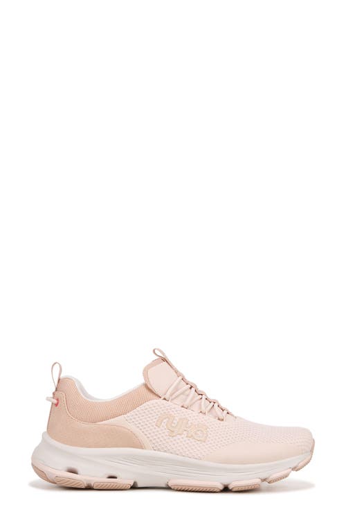 Ryka Devotion Ez Walking Sneaker In Blush