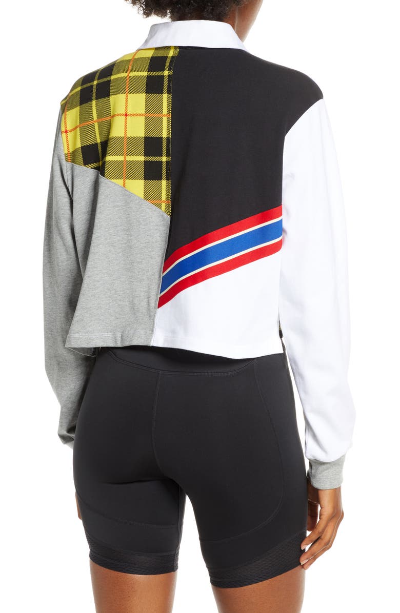 Nike Sportswear Long Sleeve Crop Polo, Alternate, color, 