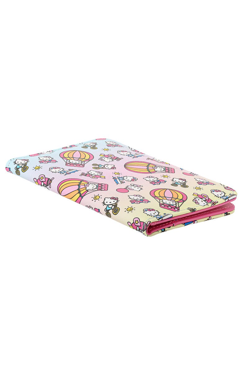 Hello Kitty Passport Holder Travel, Alternate, color, Multicolor, Pink