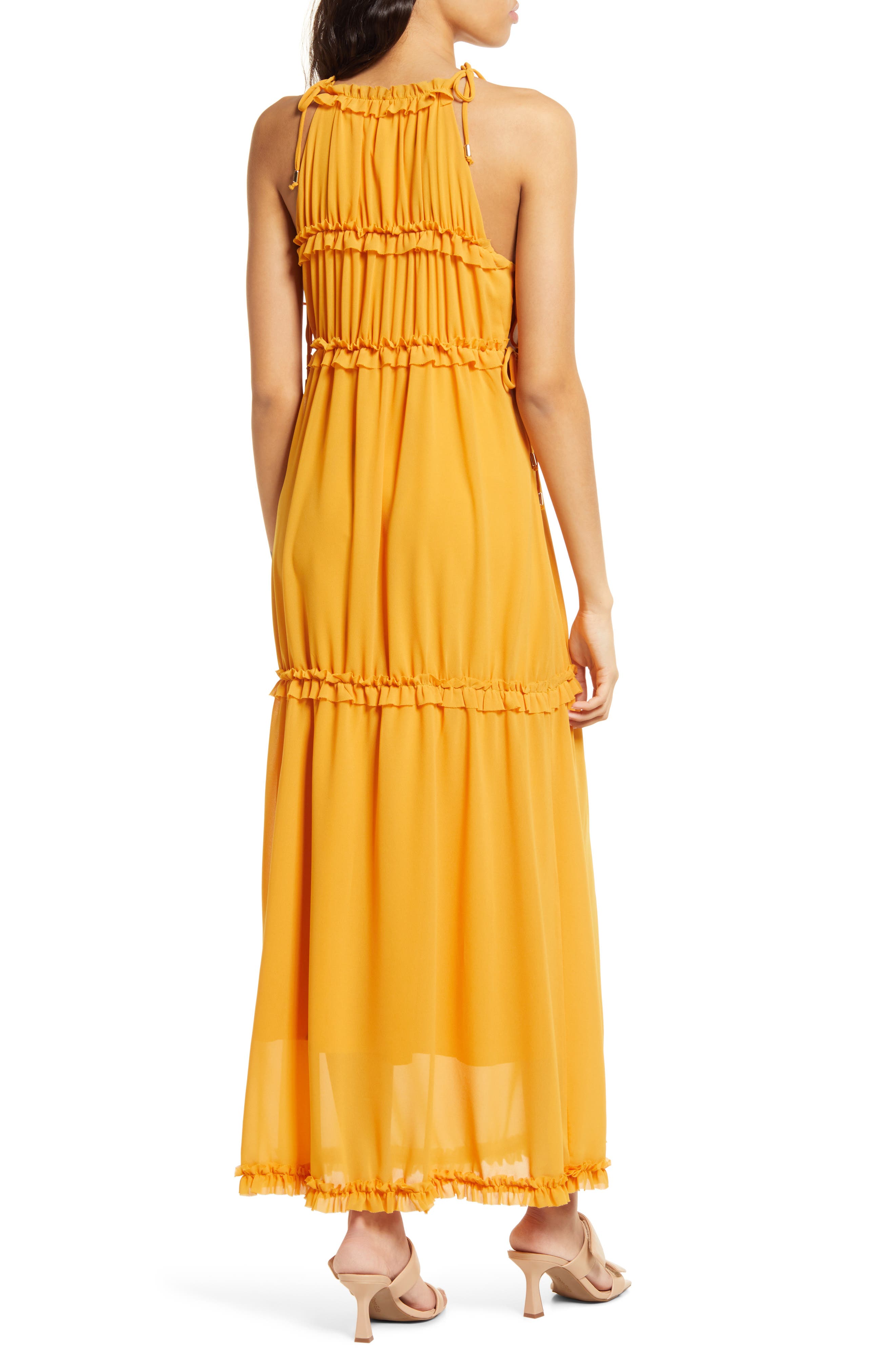 High Neck Maxi Dress - image 2