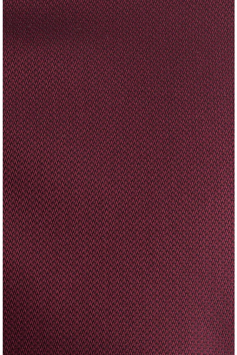 Slim Fit Solid Non-Iron Cotton Dobby Dress Shirt, Alternate, color, DARK RED