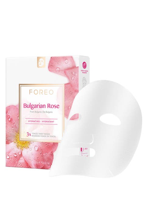 Farm To Face Sheet Mask - Bulgarian Rose x3
