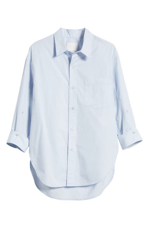 Citizen Of Humanity Citizens Of Humanity Kayla Oversize Poplin Button-up Shirt In Brown