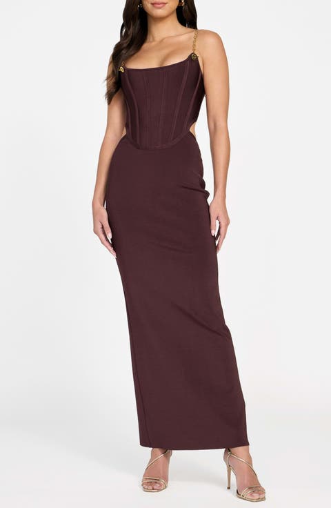 Aisha Bandage Bodice Body-Con Dress