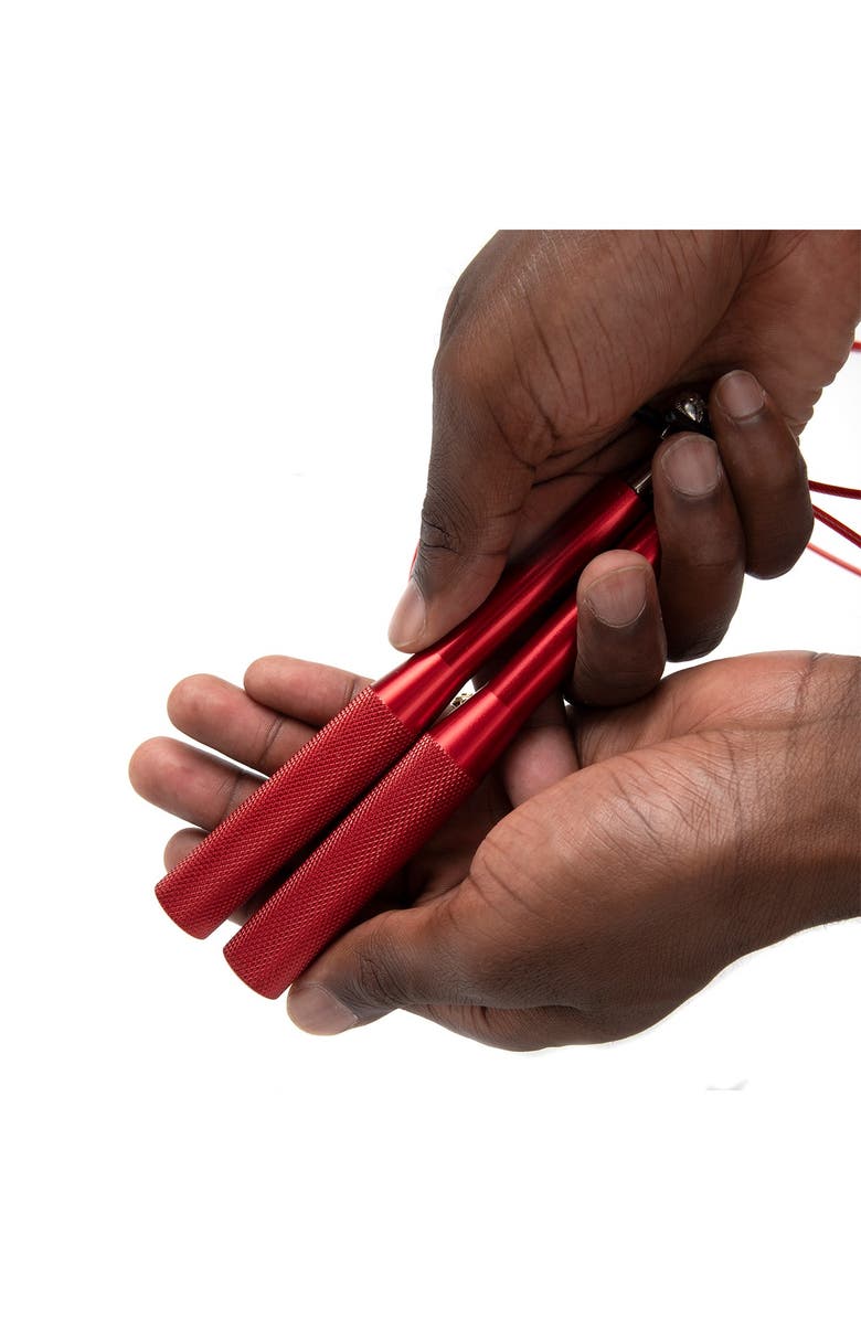 MIND READER Adjustable Rapid Speed Jumping Rope, Alternate, color, 