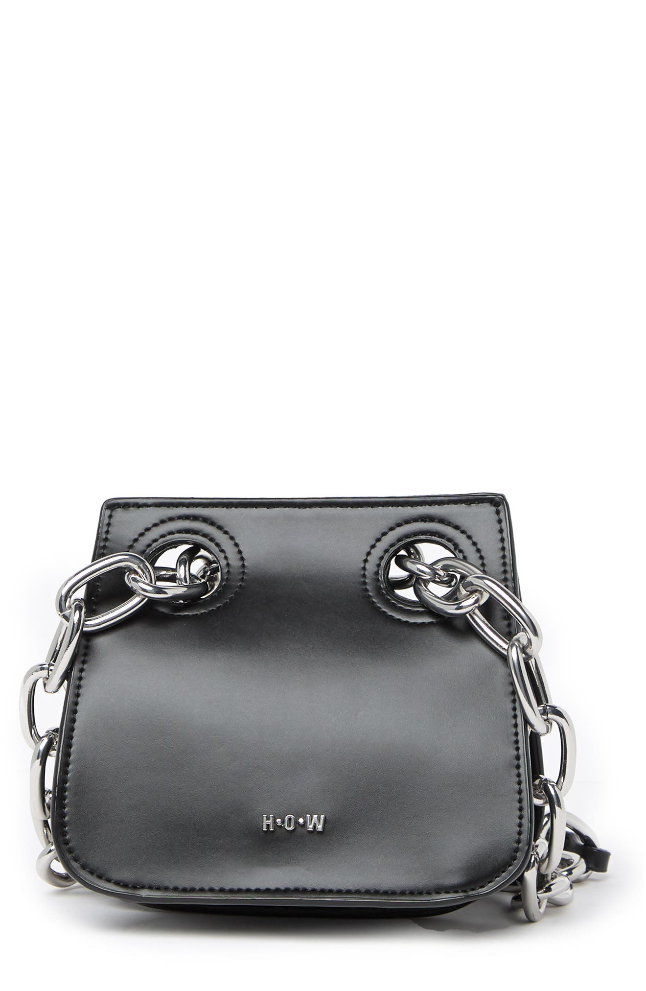 HOUSE OF WANT We Are Original Vegan Leather Shoulder Bag, Main, color, 