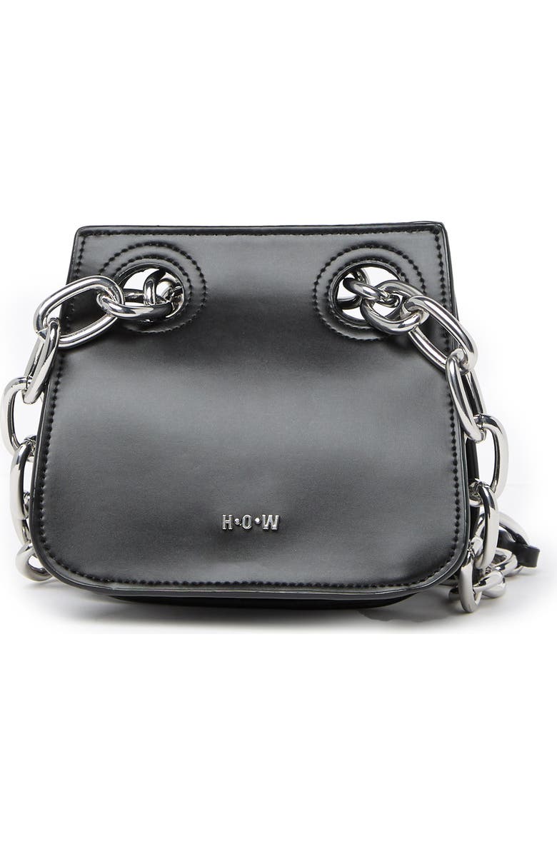 HOUSE OF WANT We Are Original Vegan Leather Shoulder Bag, Main, color,