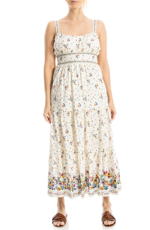 Strappy Tiered Maxi Dress