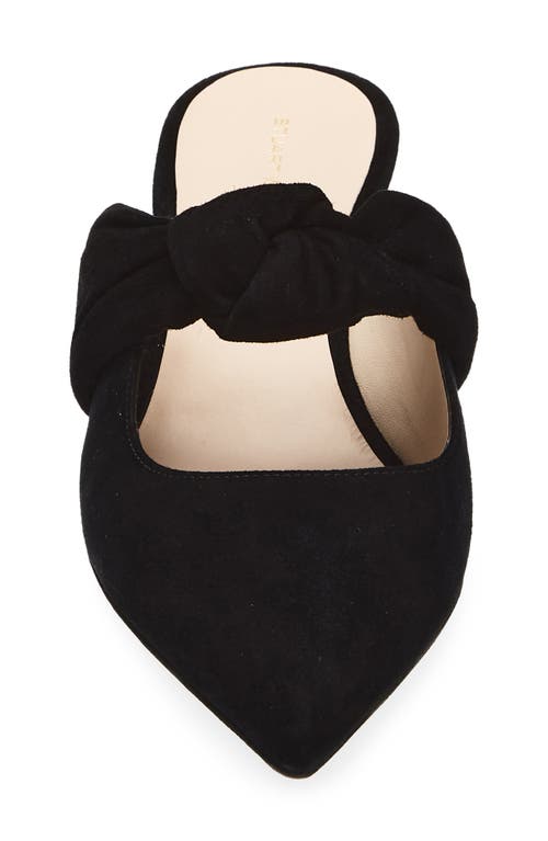Stuart Weitzman Solange 50 Kitten Heel Mule In Black