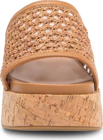 【Steve Madden】Corah ラテット プラットフォーム サンダル Steve Madden Corah Latticed Platform Sandal (Women