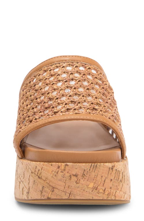 STEVE MADDEN STEVE MADDEN CORAH LATTICED PLATFORM SANDAL 
