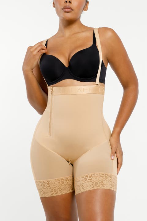 Postpartum Side Zipper Support Shorts