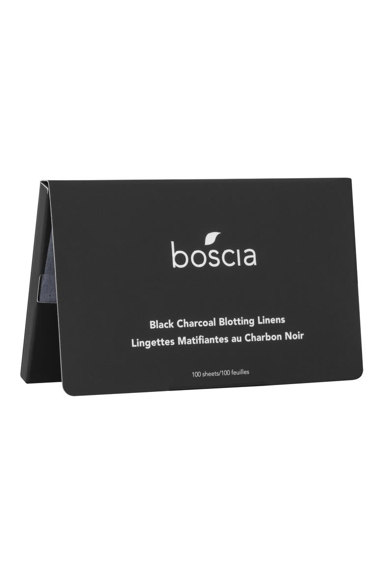 Black Charcoal Blotting Linens, Main, color, NO COLOR