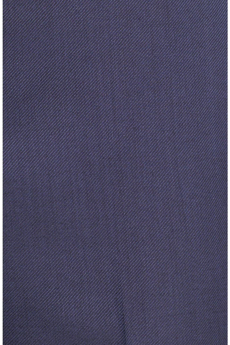 Flat Front Solid Wool Trousers, Alternate, color, BLUE