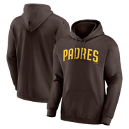 Logo Athletic Men's Logo Athletic Brown San Diego Padres Wordmark Hoodie