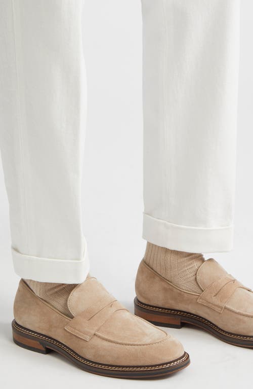 Eleventy Penny Loafer In Brown