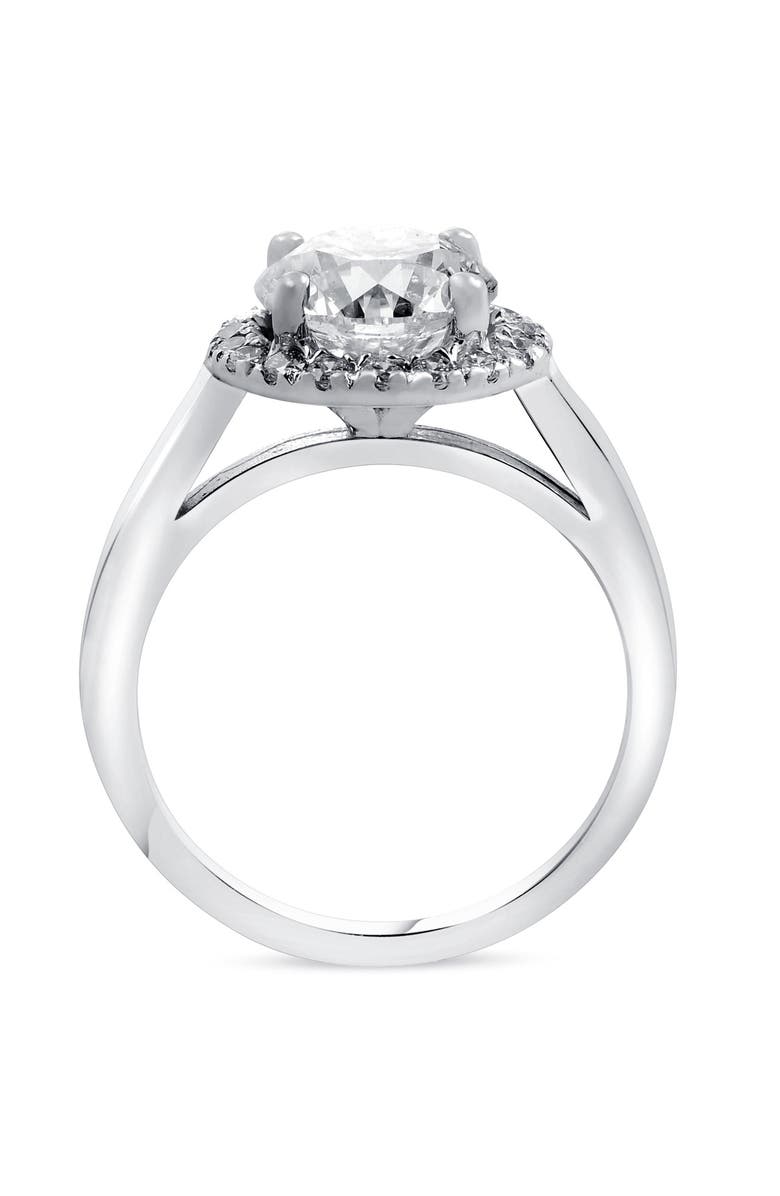 Bliss Diamond 1.75 ct Round Diamond Halo Engagement Ring 14k Gold Lab Grown, Alternate, color, 